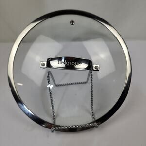 10" Belgique Classique Pot Pan Glass Replacement Vented Lid Only